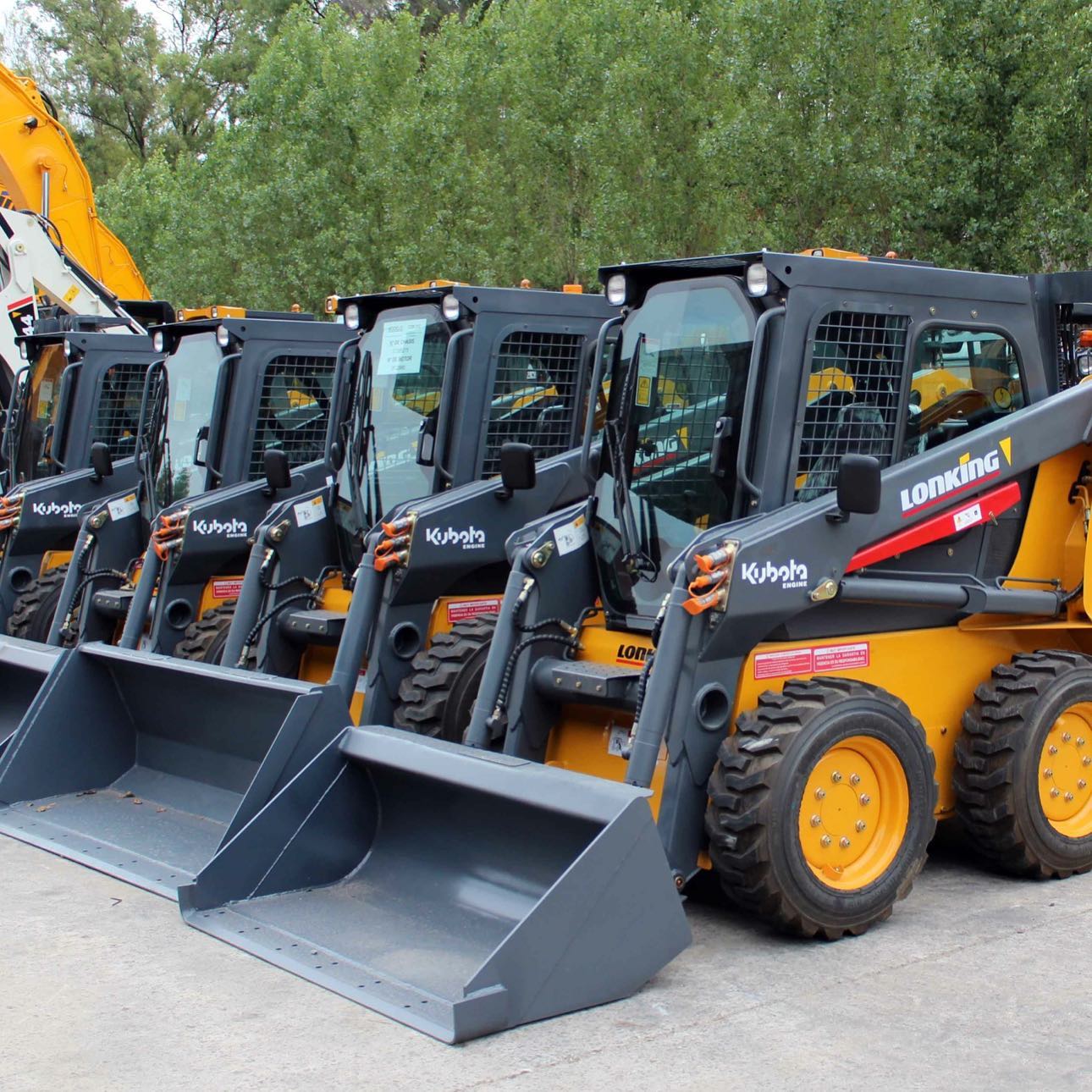 High Performance Power Train Skid Steer Loader