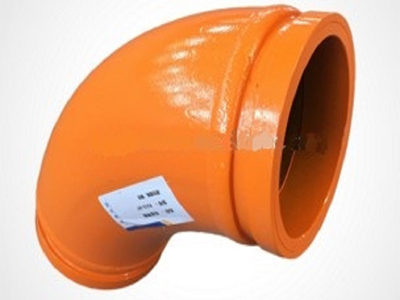 Gebogen buis Uitlaatbocht 125xR240-6 9 Betonpomp Reserveonderdelen Verlengen Elleboogbuisklep