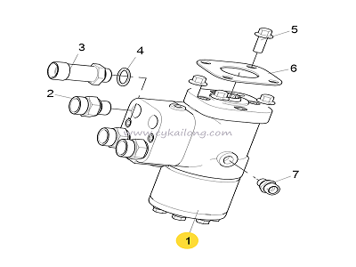 أجزاء اللودر 803086400 BZZ-125 803093481 BZZ-800 لوحدة تحكم XCMG للتوجيه