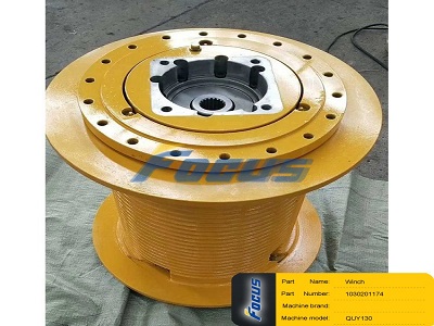 ເຄື່ອງອາໄຫຼ່ລົດເກັງ ZOOMLION Crawler Crane QUY130 ZCC1300 Winch 1030201174