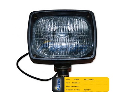 ZOOMLION Truck Crane QY70V QY70V532 قطع غيار مصباح العمل 1020400057