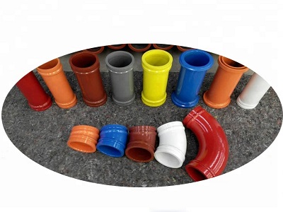 Zoomlion DN125 double layer concrete pump reducer elbow