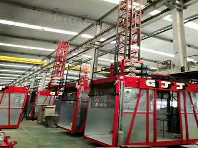 Mainit na pagbebenta ng GJJ konstruksyon pasahero hoist sc200 / 200 para sa Konstruksyon site