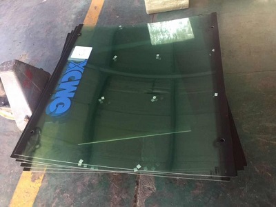 Phụ tùng cần cẩu XCMG kính cabin máy xúc, kính cabin cần cẩu