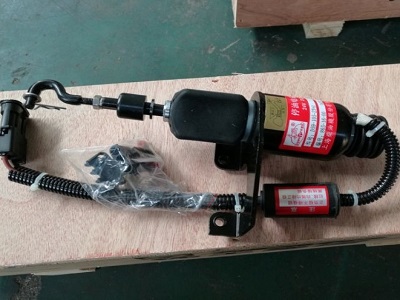 XCMG Spare Part Flameout solenoid valve D59-105-23 860118668