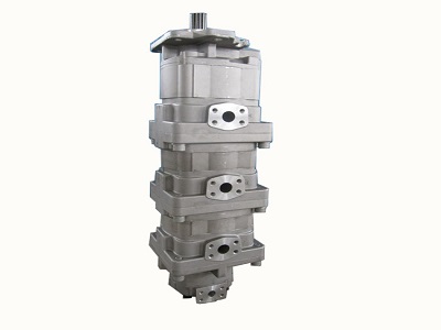 Heavy standard pump assy:705-55-34190 lift/dump/steering pump,high pressure hydraulic gear pump for wheel loader WA380-3DZ