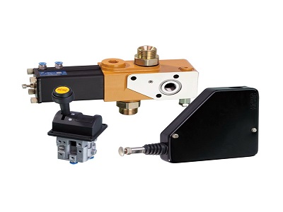 China factory foot pedal valve hydraulic control valve HCZF for forklift
