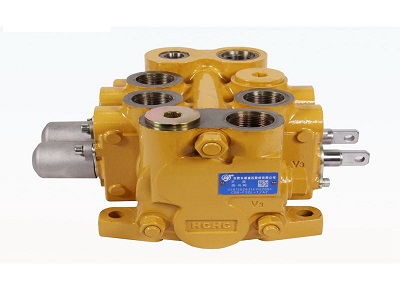 CDB katup kontrol arah hidrolik aliran besar untuk loader