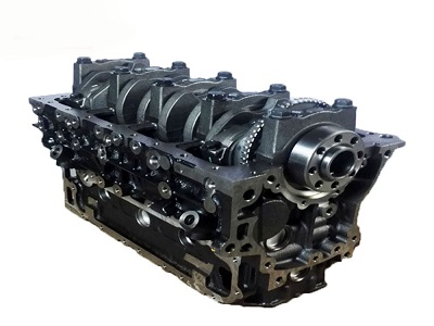 Perakitan mesin diesel 4JJ1 4JJ1XY blok silinder mesin blok pendek untuk excavator