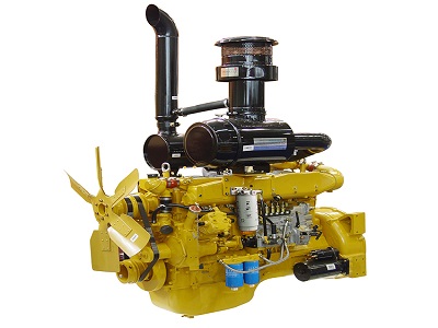 محرك الديزل Weichai 6 سلندرات محرك الديزل العمود الرأسي