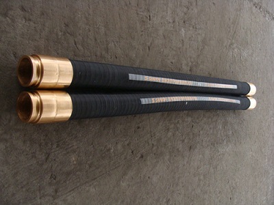 concrete pump rubber hoses end hoses DN125 85bar 4 wire layers concrete pump rubber