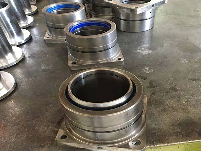 Putzmeister Kcp Junjin Everdigm Concrete Pump Parts Outer Housing Discharge Support 508064 240391003 437266/576831 576811