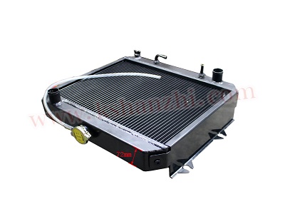 Radiador de alumínio para empilhadeira com sistema de refrigeração para S4S / F18B, 91402-00500 / 91401-16200