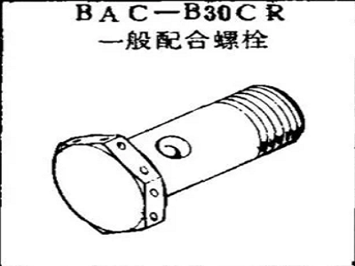BAC-B30CR Boeing General Fitting Bolts