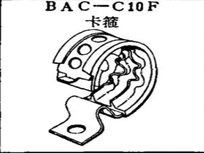 BAC-C10F boeing clamp