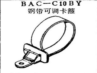BAC-C10BY Boeing stalen riem verstelbare klem