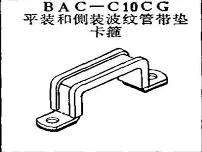 BAC-C10CG Boeing Flush Mount and Side Mount Bellows Clamps with Gaskets
