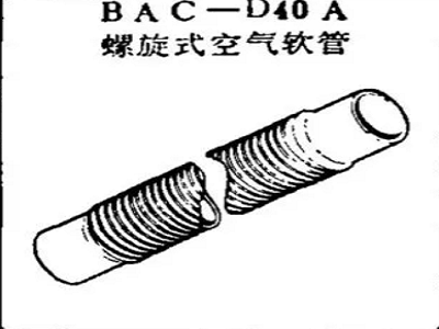 BAC-D40A Boeing Spiral Air Hose