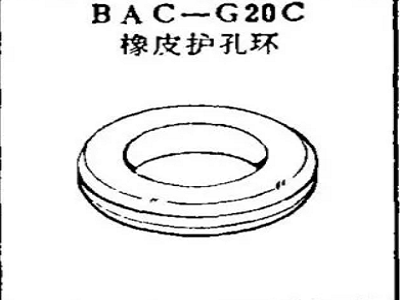 BAC-G20C Boeing Gummitülle