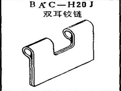 BAC-H20J Boeing binaural hinge