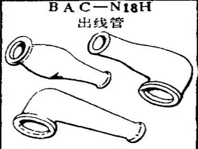 BAC-N18H Boeing-Auslassrohr