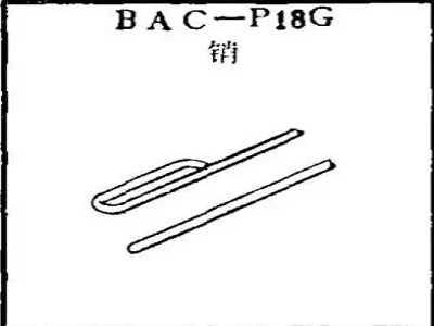 BAC-P18G Boeing-Stift