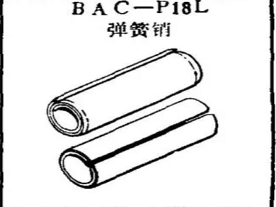 BAC-P18L boeing spring pin