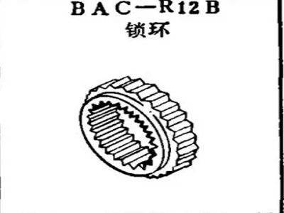 BAC-R12B Boeing-Verschlussring