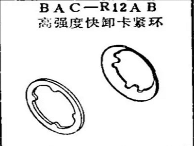 BAC-R12AB Boeing High Strength Quick Release Clamping Ring
