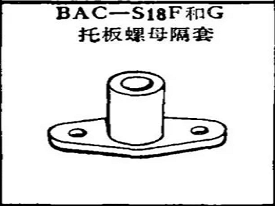 BAC-S18F and BAC-S18G Boeing Pallet Nut Spacer