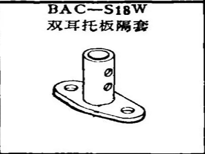 BAC-S18W Boeing binauraler Abstandshalter