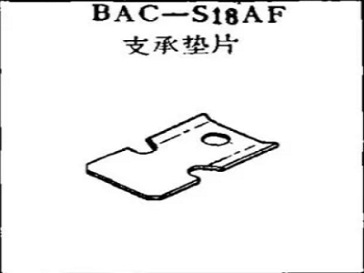 Gasket dukungan boeing BAC-S18AF
