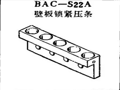 BAC-S22A Boeing siding locking strips