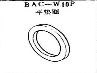 BAC-W10P Boeing Flat Washer