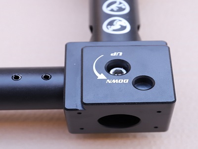 Cnc Machining Parts Pipe Union Connection Horizontal Folding Arm Tube Joint Hinge CNC Aluminum for UAV Multicopter Drone