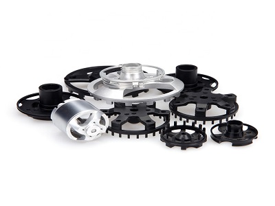 CNC Drehen Mechanisches Aluminium UAV Mittelbrett CNC-Teile Zubehör