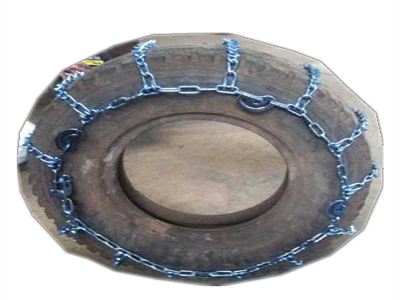Truck tire protection chain metal steel snow chain manganese ice chain 1200-20