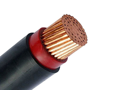 सिंगल कोर XLPE इन्सुलेटेड, PVC म्यान गरिएको अनआर्मर्ड केबल, 0.6/1kV