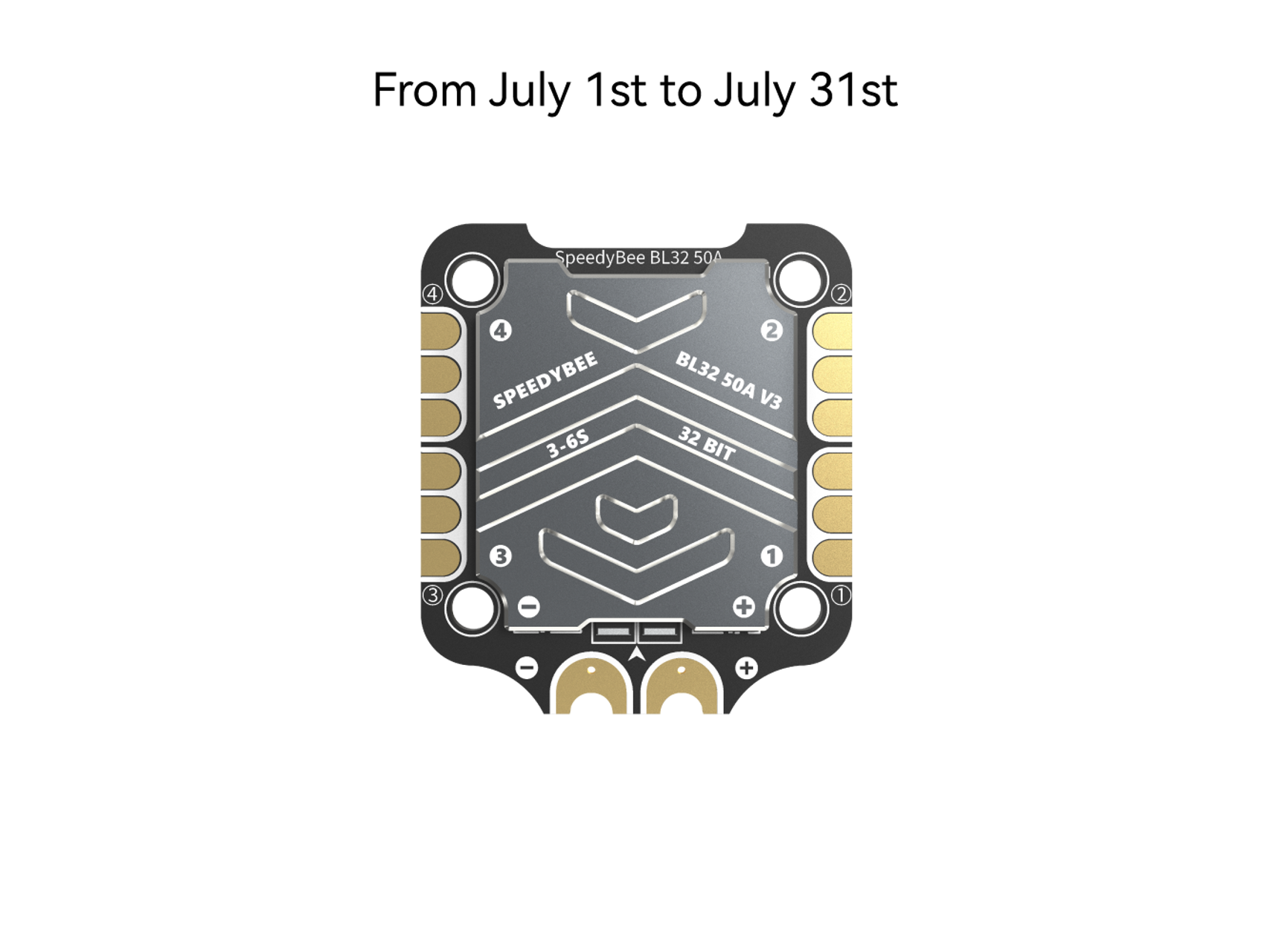 Discount Offer: SpeedyBee F7 V3 BL32 50A 4-in-1 ESC
