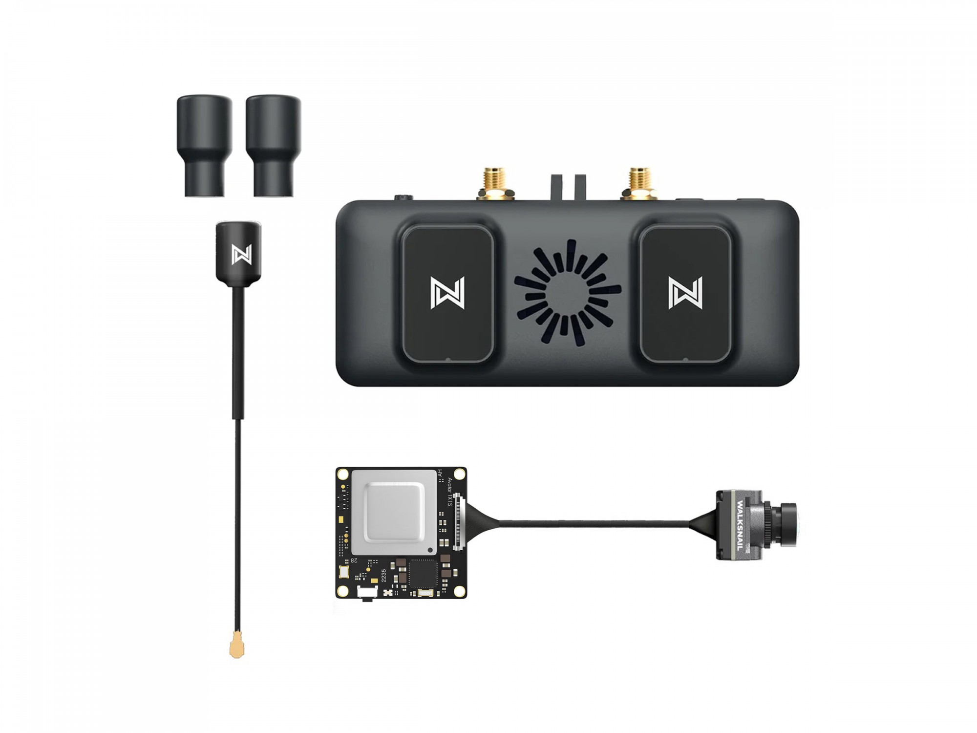 Unidade receptora: Walksnail Avatar FPV VRX