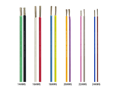 AFT150 30AWG-6AWG 150C High temperature Electronic Tinned Copper ETFE Coated Wire for Motorsport