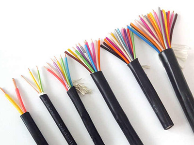 Multiple Core Stranded KVVP 300V PVC Control Electrical Wires High Flexibility Signal Shield Cable Copper