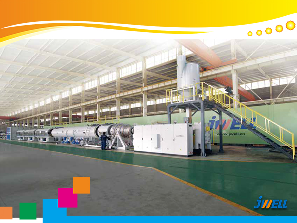 Máquina da extrusão da tubulação do PE do de alta capacidade 710mm - de 1200mm de Jwell