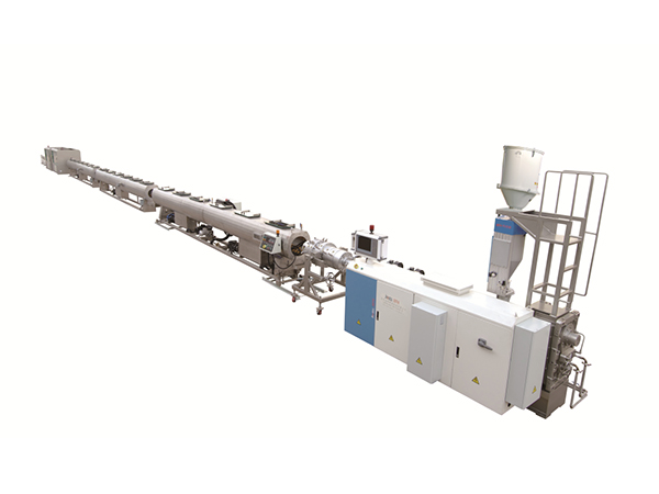 Linha de máquina de extrusão de tubo HDPE Jwell de 75 mm - 250 mm