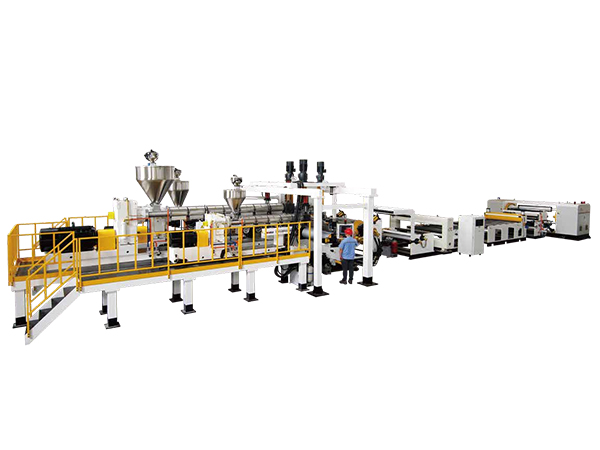 PP / PE PVDF / ПЭТ таркибии PV Backsheet Extrusion Хати