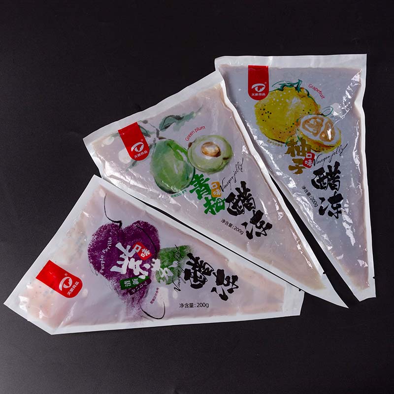 New Products Vinegar Jelly With Yuzu/Green Plum/Purple Perilla Flavor