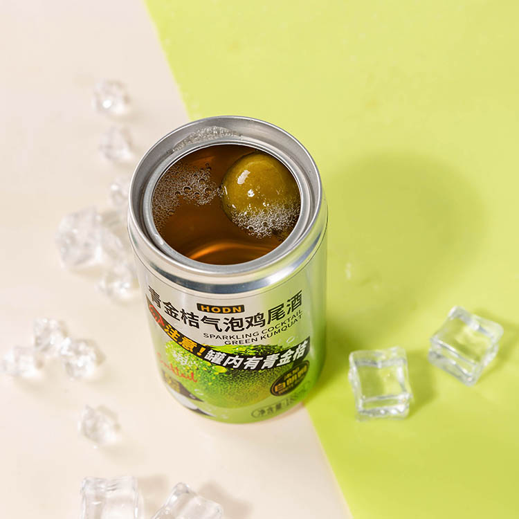 Большая акция: Игристый коктейль с зеленым кумкватом