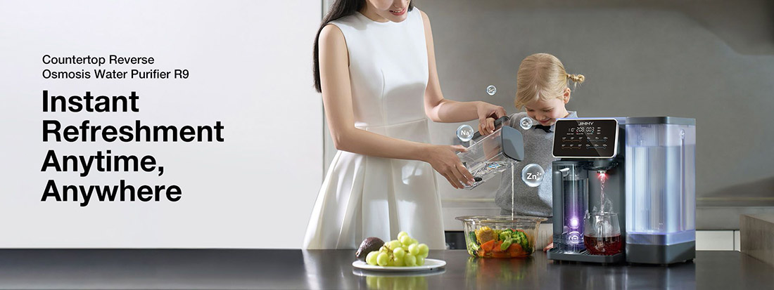 JIMMY Launches R9 Countertop RO Water Purifier: The Ultimate Mother's Day Gift for Safe, Pure, and Convenient Hydration