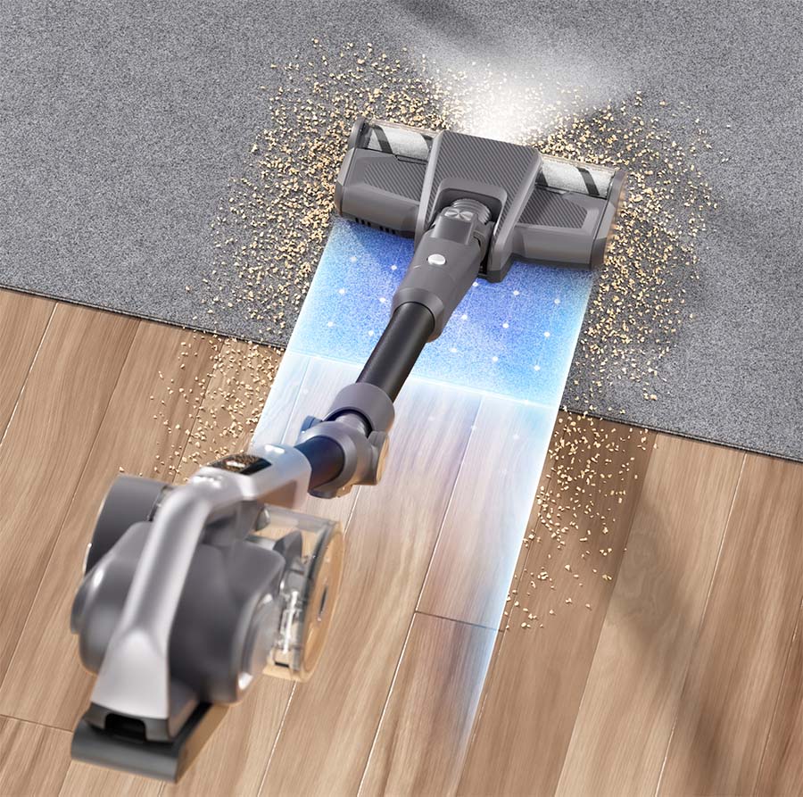 JIMMY H8 Flex Cordless Vacuum Cleaner big dust cup

