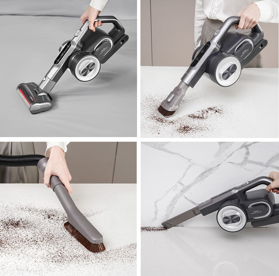 JIMMY H8 Flex cordless  vacuum cleaner with LED display

